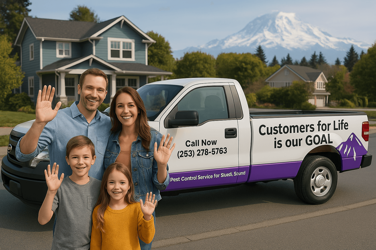At Ease Pest Solution family business
